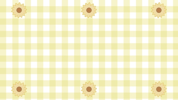 Fundo Xadrez Amarelo Literário Papel de Parede Para Download