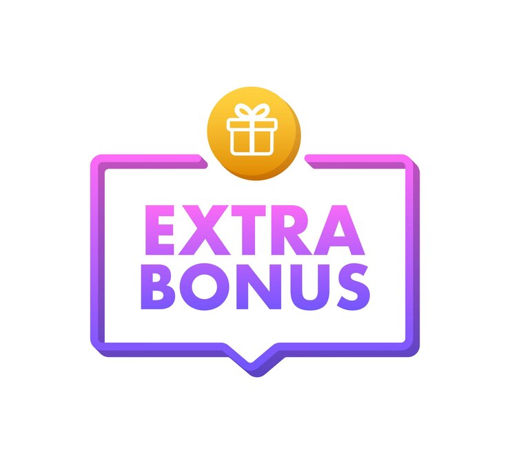 Bônus extra para design de promoção Banner surpresa Modelo de promoção de banner de desconto