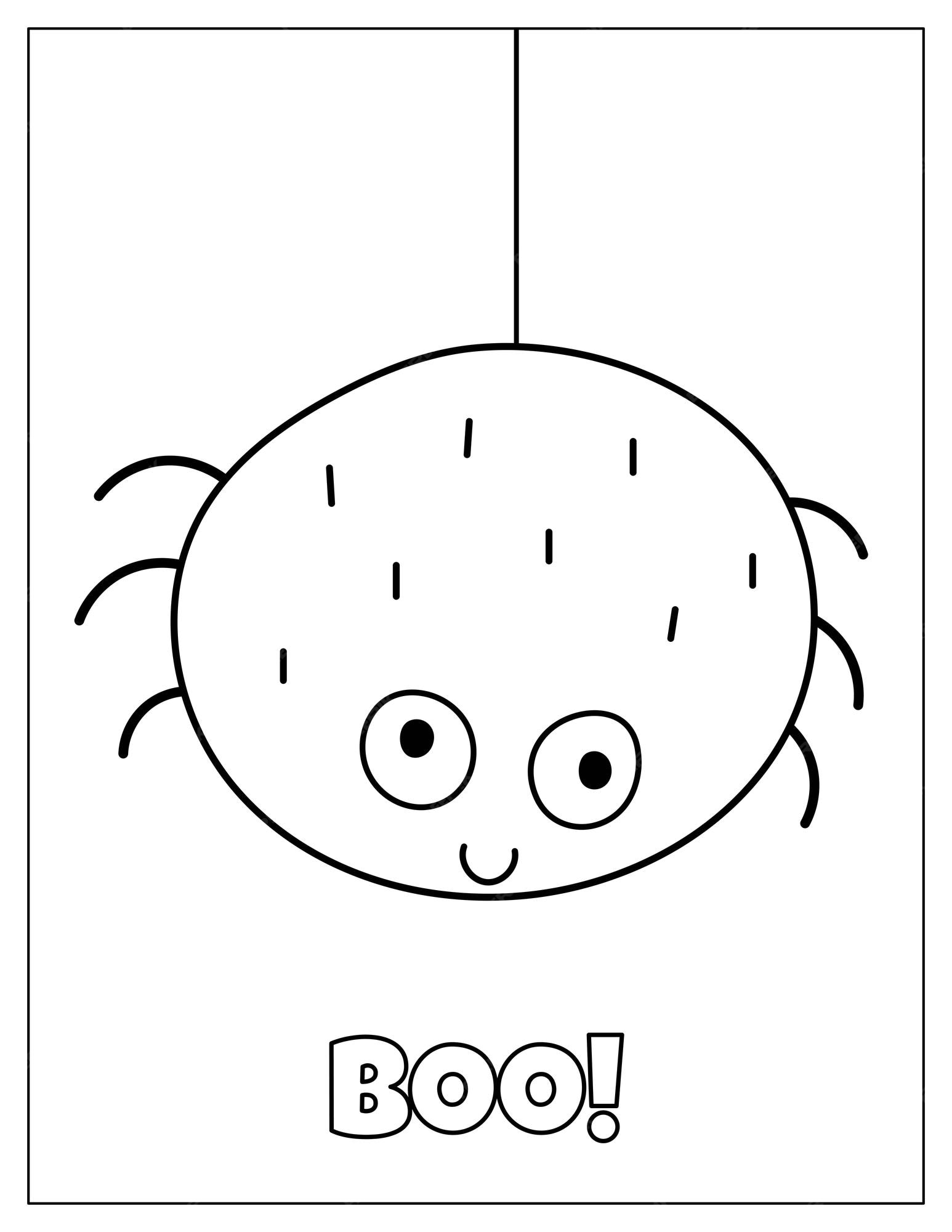 Imagens de páginas para colorir de Boxy Boo - páginas para colorir