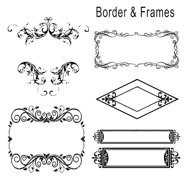 Vetor border & frames