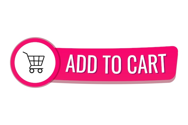botão adicionar ao carrinho para design de web