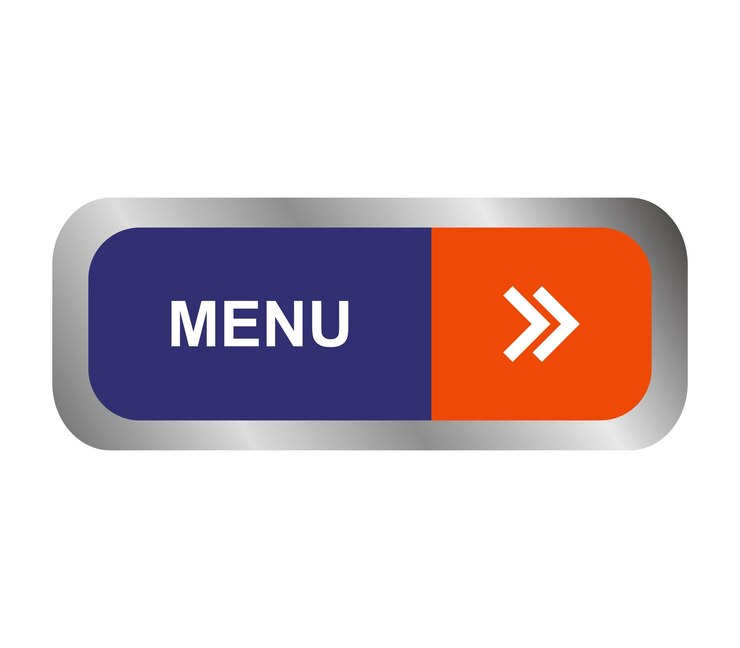 Vetor botão menu