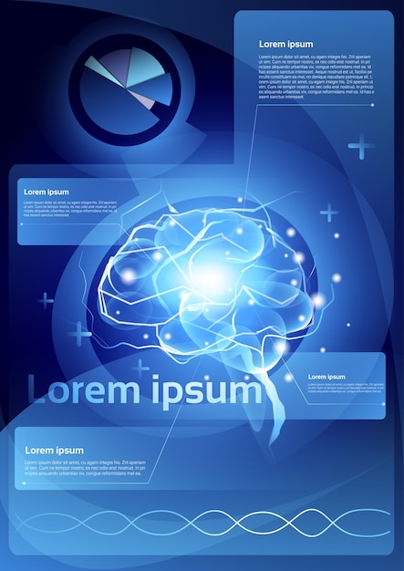 Brain neurons activity medicine pensando inteligência