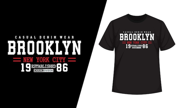 Brooklyn jeans steetwear camiseta e vestuário