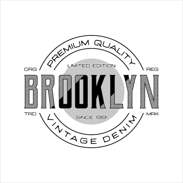 brooklyn vintage simples de qualidade premium