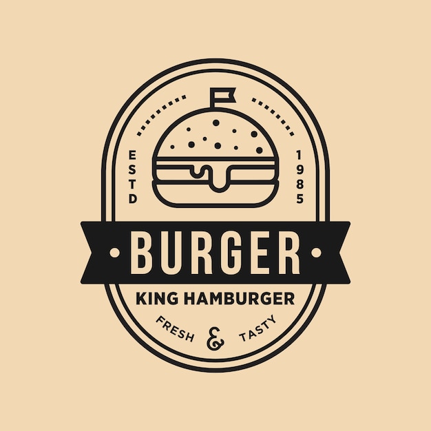 Burger vintage shop 