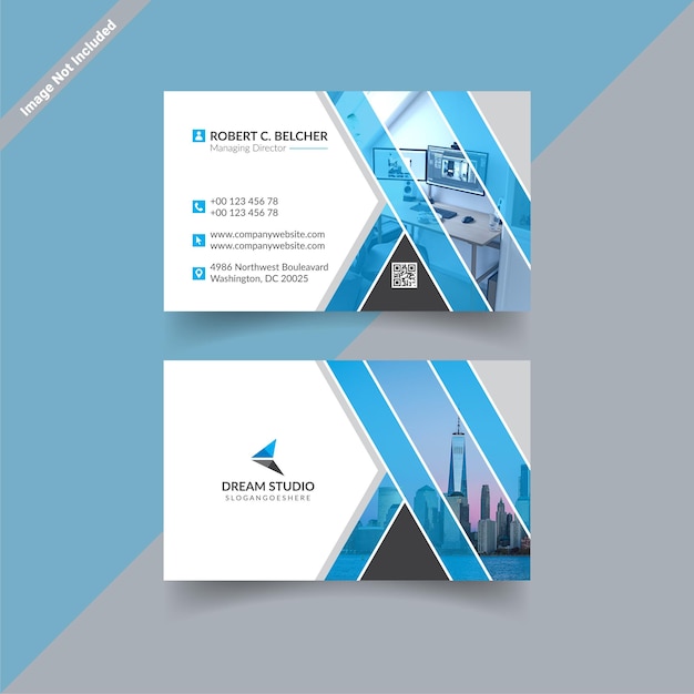 Business card design corporativo