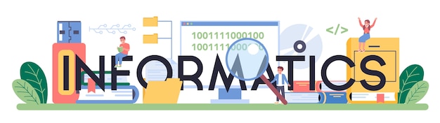 Cabeçalho tipográfico de informática