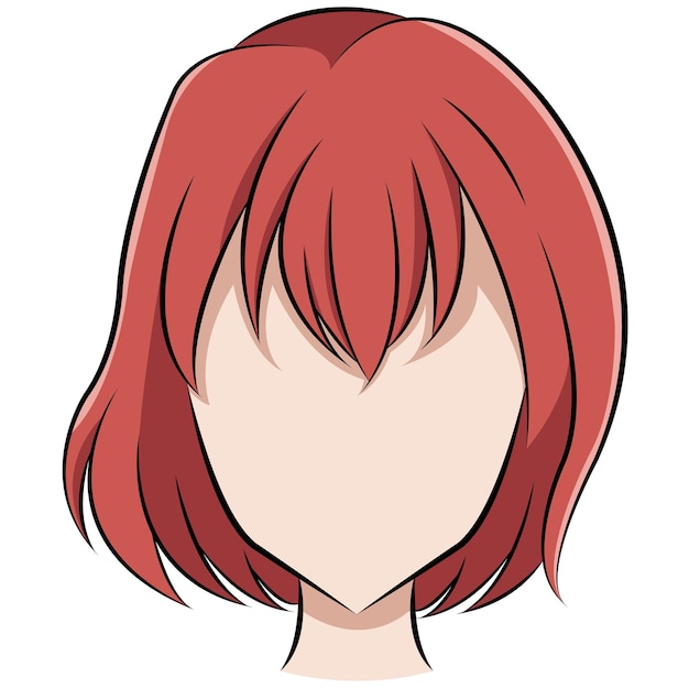 O Cabelo De Anime PNG Images, Vetores E Arquivos PSD