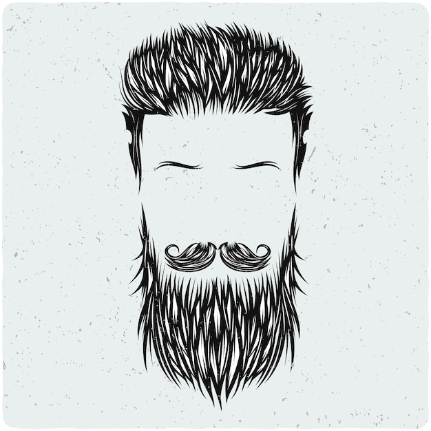 Cabelo, bigode, barba