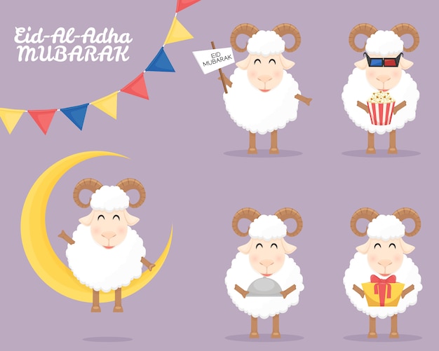 Cabra no feriado eid al adha mubarak