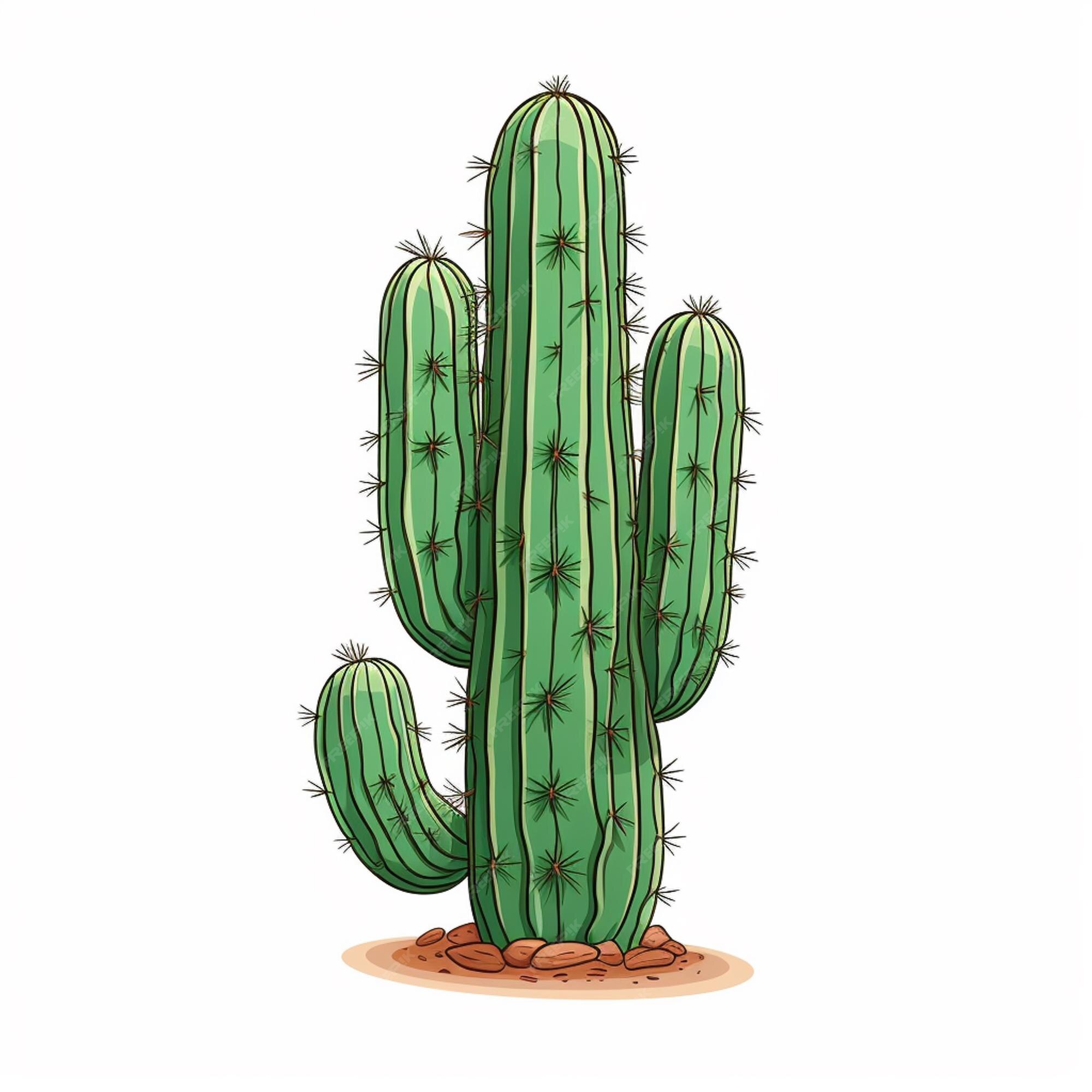 Vetores de Natureza De Estilo Simples Do Cacto Do Deserto Desenho Gráfico  Planta Suculenta E Tropical Mexicana Arte Do Jardim Cactos Vetor Floral  Ilustração De Cartoon De Flor Verde e mais imagens