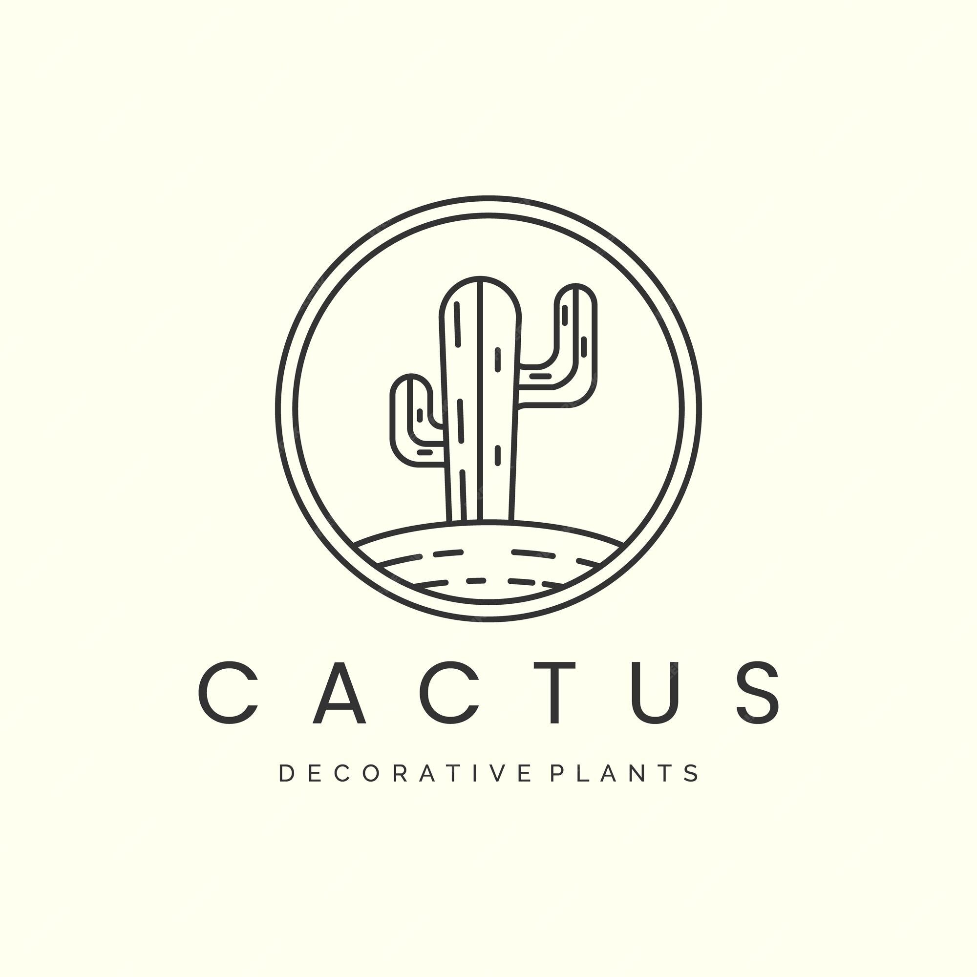 Imagens vetoriais Cactus design