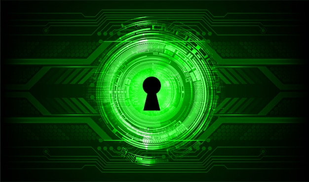 Cadeado fechado em fundo digital, segurança cibernética