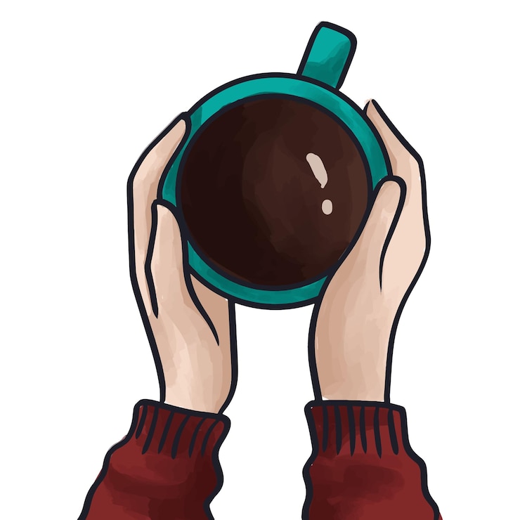 Vetor café aconchegante de manhã