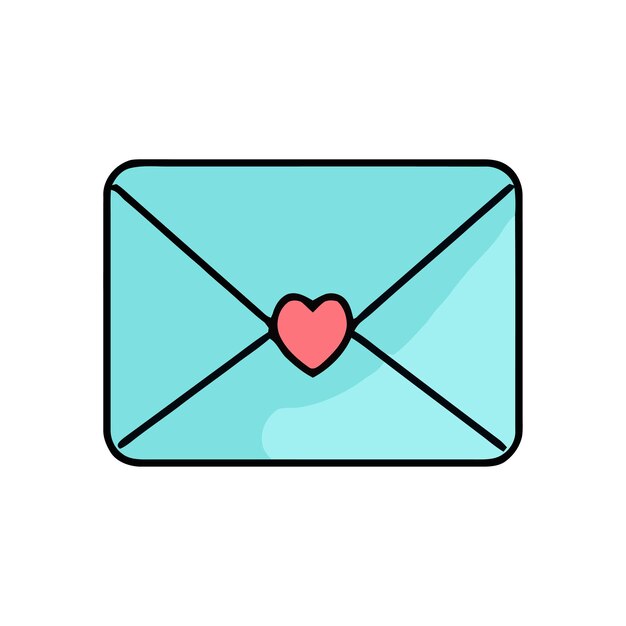 Caixão de correio de amor gráfico ideal para expressar afeição e romance