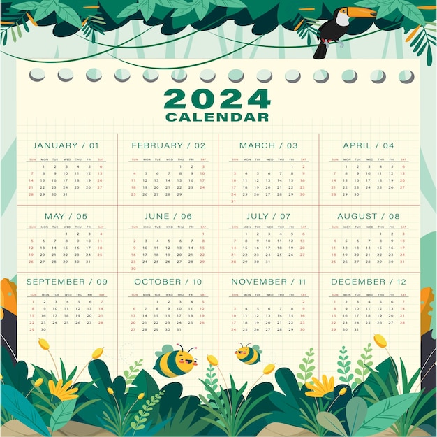 Calendário 2024