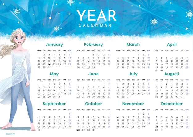 Calendário congelado para 2024