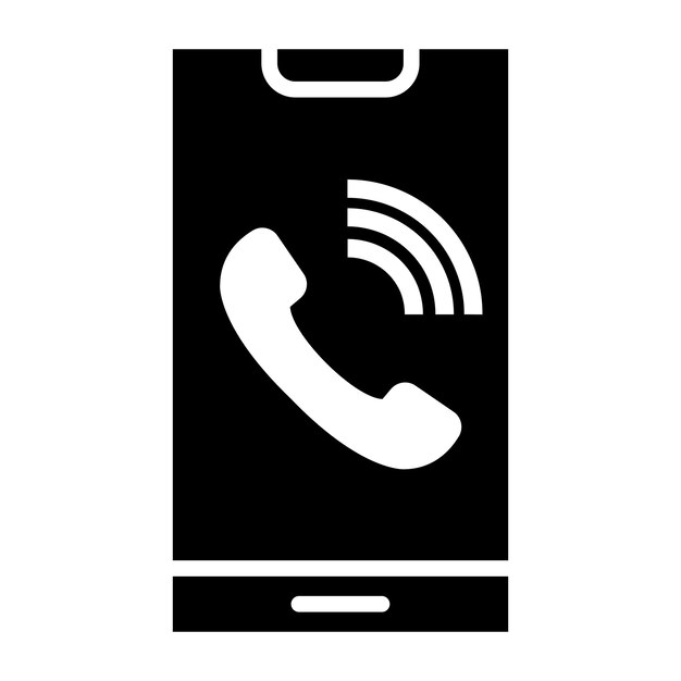 Vetor call vector icon design illustration