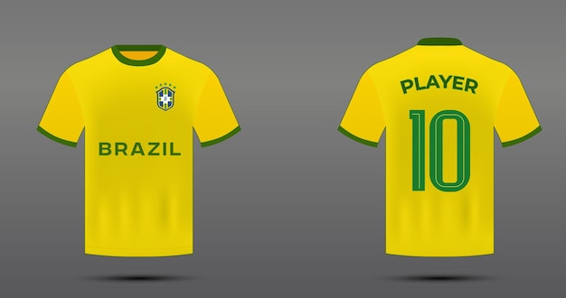 Brazil  Blusa do brasil, T-shirts com desenhos, Camisas de times  brasileiros