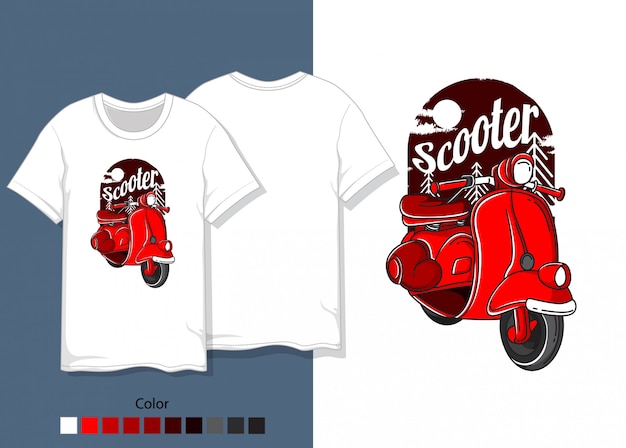 Camisa de scooter