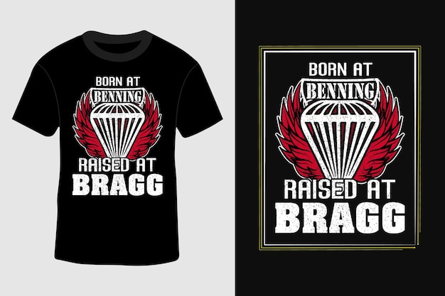 Camiseta Born at Ft Benning Veterans Day