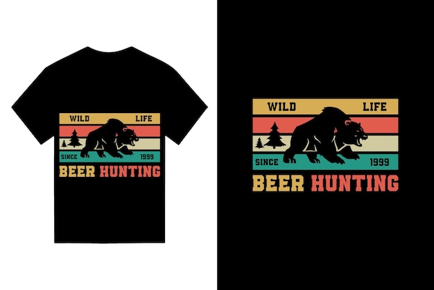 Camiseta de caça americana