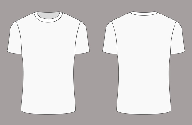 Camiseta de desenho animado. Vetor