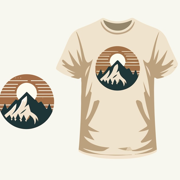camiseta de impressão vetorial
