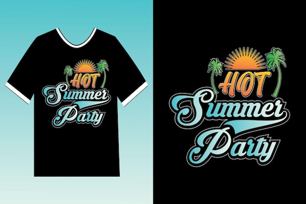 Camiseta de praia de verão