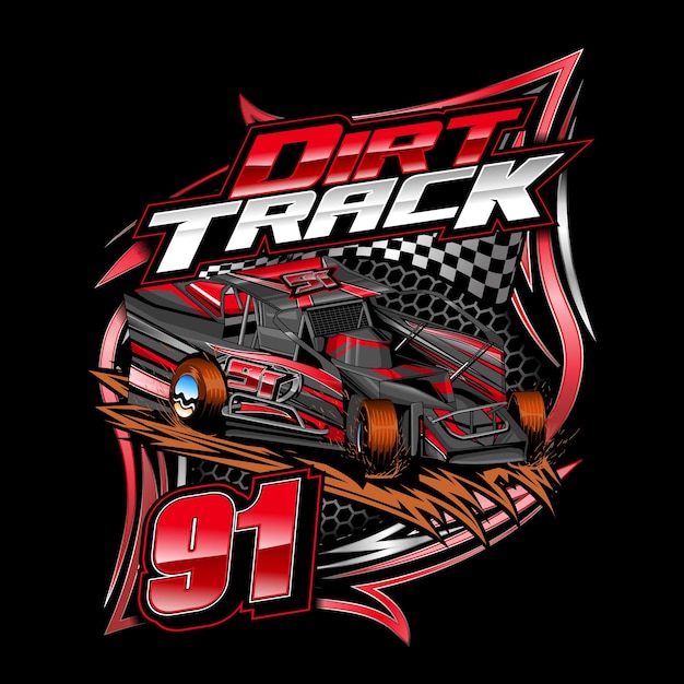 Camiseta Dirt Car Midget Car Dort car