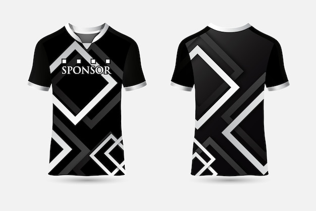 Camisetas de design moderno e extraordinário de camisa esportiva