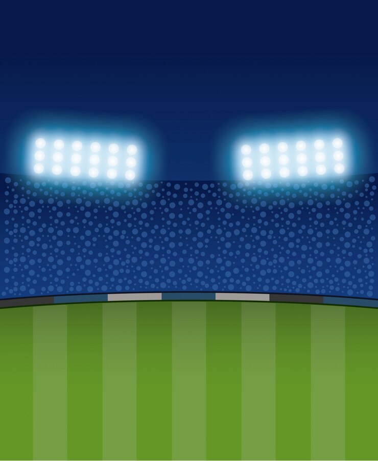 Vetor campo de futebol americano