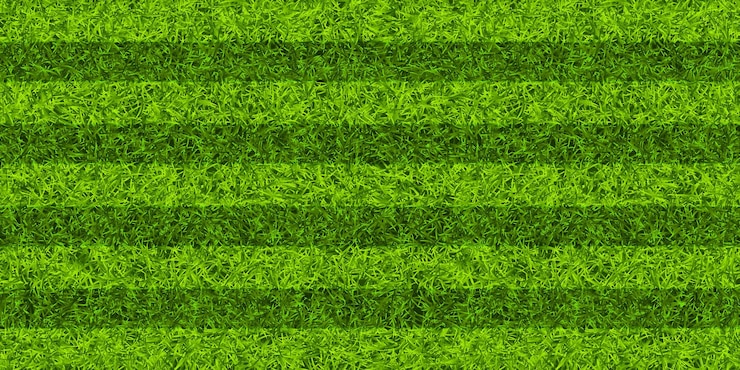 Vetor campo de futebol com grama verde campo de futebal fundo com listras campo de esportes estádio