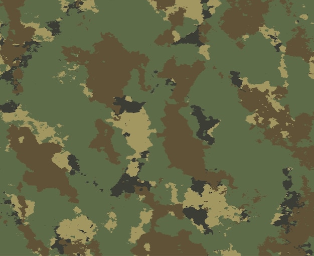 Camuflagem de fundo militar em estilo grunge