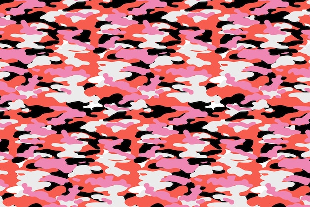 Camuflagem do exército rosa.