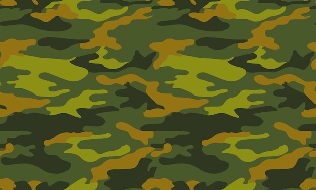 Camuflagem militar sem costura de fundo vector