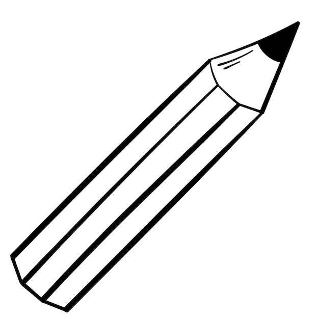 Caneta autocolante Doodle, lápis para escrever