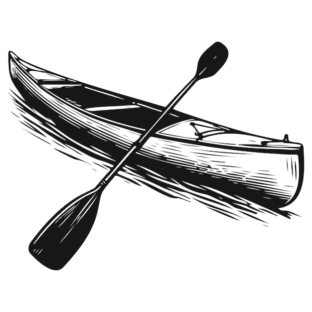 Canoa ou caiaque_A