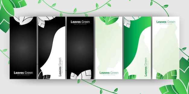 Capa brochura design deixa green company business, cuidado com o conceito de meio ambiente