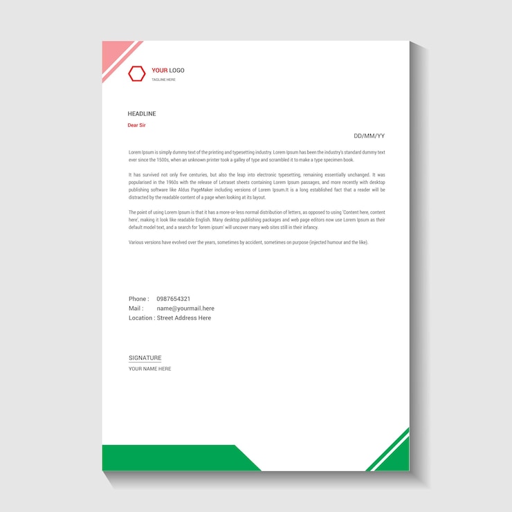 Capa de carta