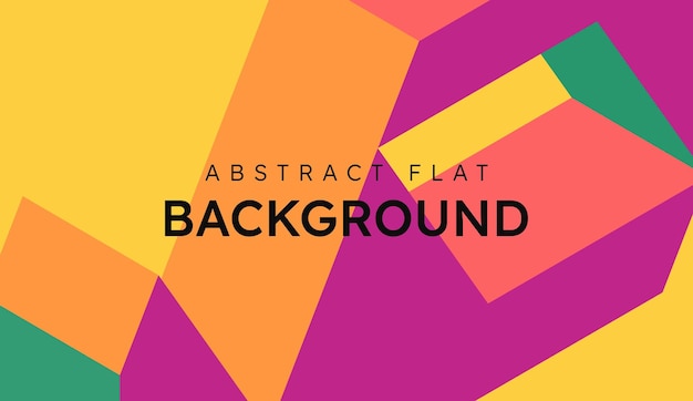 Capa de slide de apresentação abstrata simples de fundo de cor sombreada plana moderna