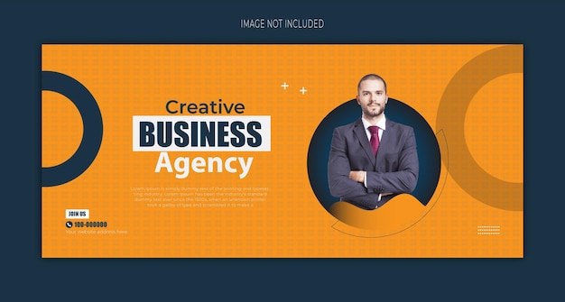 capa do facebook de negócios corporativos