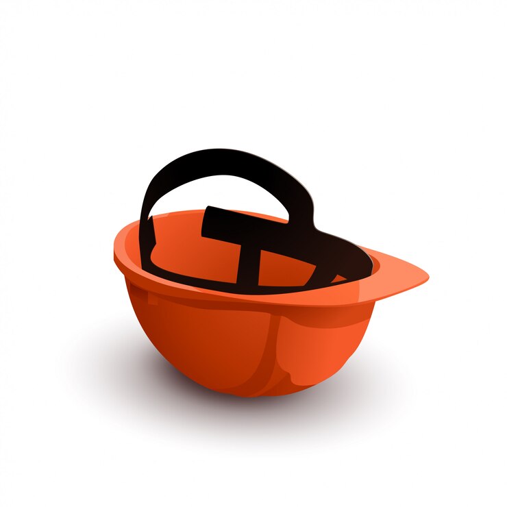 Vetor capacete de construção