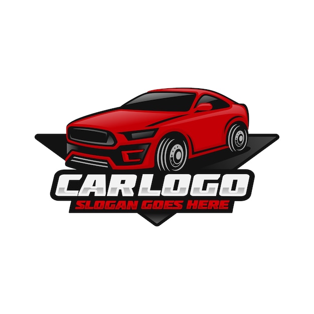 Car, modelo de logotipo automotivo