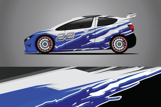 Car print wrap design