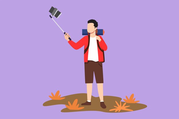 Caracter plano desenho ativo dois homens caminhante ajudando um ao outro no topo da montanha Trabalho em equipe caminhada ajudar um ao outro confiança assistência metafora de objetivo de negócio conceito de desenho de desenho animado ilustração vetorial
