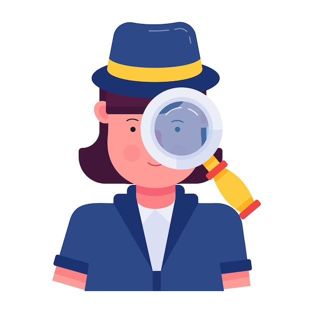 Caracteres fáceis e planos de um detetive