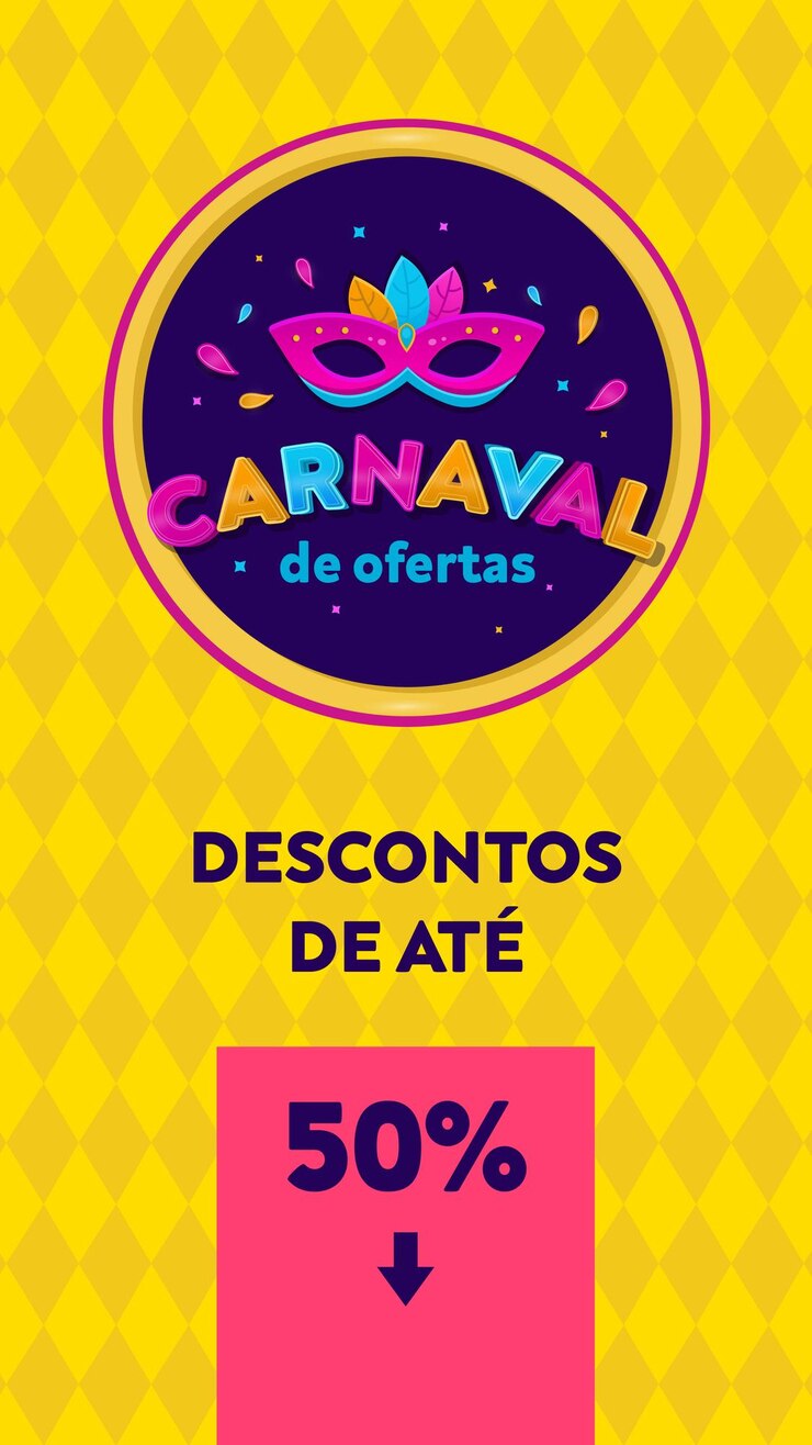 Vetor carnaval de ofertas