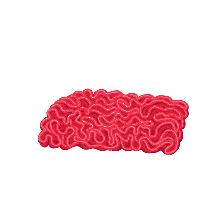 Vetor carne moída